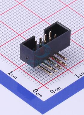 IDC连接器(牛角/简牛) 3111-08RG0BK00T1 弯插,P=2mm Wcon(维峰电