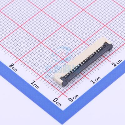 FFC/FPC连接器 FPC-1.0FX-18PWBH20 SMD,P=1mm XUNPU(讯普)