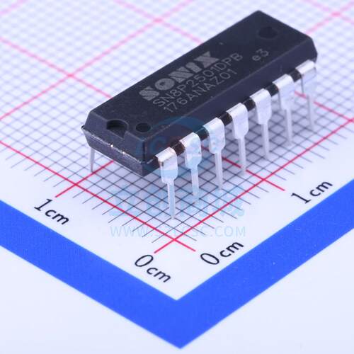 单片机(MCU/MPU/SOC) SN8P2501D DIP-14 SONIX(松翰)