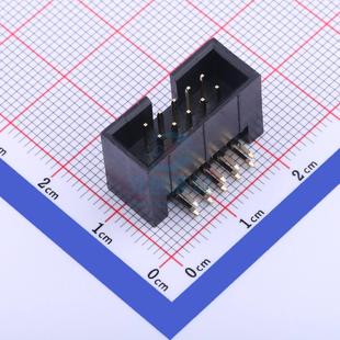 牛角 P=2.54mm 10RG0BK00A1 彎插 3112 Wcon IDC連接器 維 簡牛