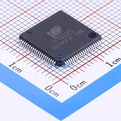 单片机(MCU/MPU/SOC) HT6025 LQFP-80_12x12x05P 钜泉光电