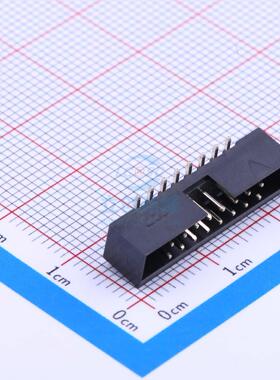 IDC连接器(牛角/简牛) 2.0-2*8P立贴简牛 SMD,P=2mm BOOMELE(博穆