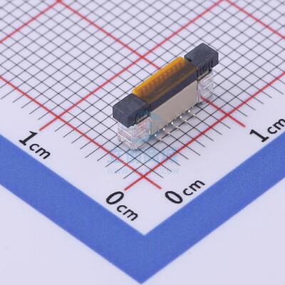 FFC/FPC连接器 FPC-0.5AL-10PB SMD,P=0.5mm XUNPU(讯普)