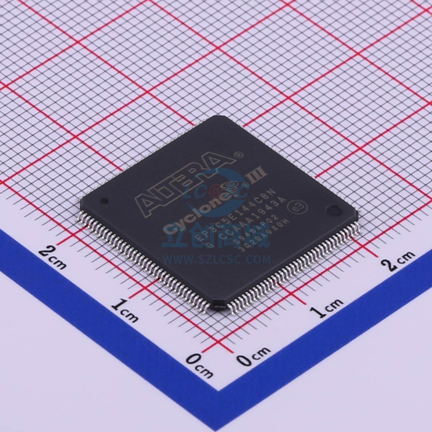 可编程逻辑器件(CPLD/FPGA) EP3C5E144C8N EQFP-144 Intel/Altera