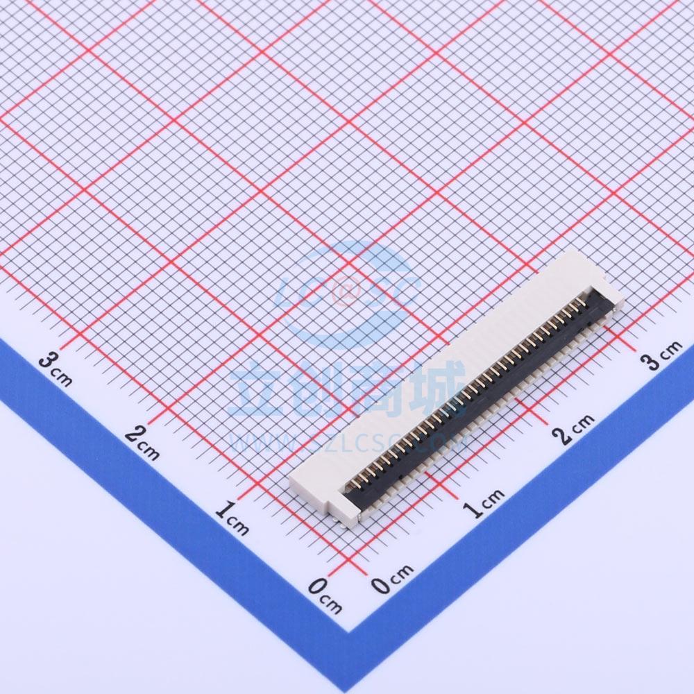 FFC/FPC连接器 AFB04-S32FIA-HF SMD,P=0.8mm JS(钜硕电子)