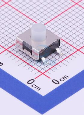 轻触开关 DTSMW-67T-V-T/R SMD,6.2x6.3x5.2mm 圜达