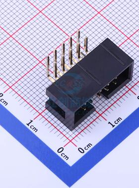 IDC连接器(牛角/简牛) 3110-10RG0BK00A1 弯插,P=2.54mm Wcon(维