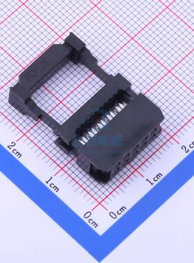 IDC连接器(牛角/简牛) Z-81010100121000 P=2.54mm Nextron(正凌)
