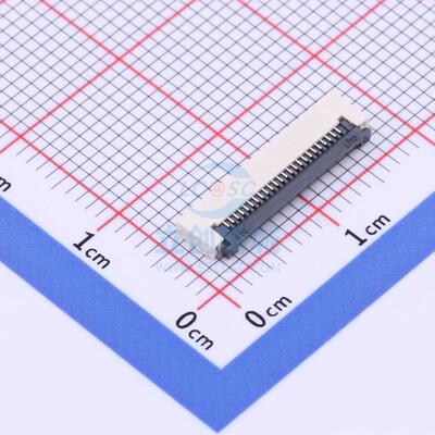 FFC/FPC连接器 FPC-0.5FX-24PWBH15 SMD,P=0.5mm XUNPU(讯普)