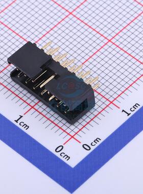 IDC连接器(牛角/简牛) 3122-14SG0BK00T1 直插,P=2mm Wcon(维峰电