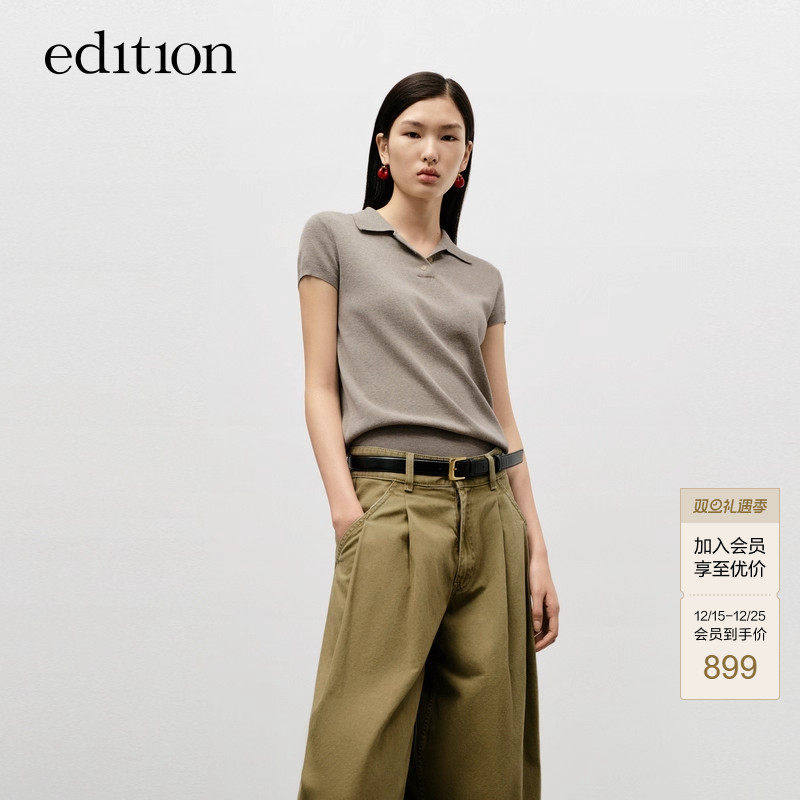edition针织衫女秋季新款