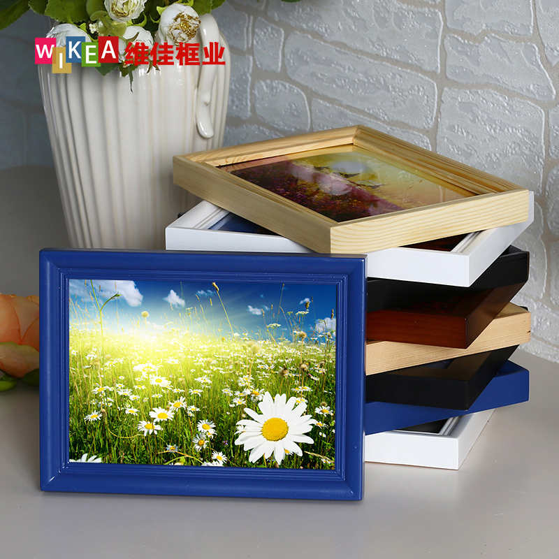 欧式黑色实木相框摆台挂墙创意原木色10寸5 7胡桃色 白色儿童画框|msdalam kategori Aksesori rumah, photo Frame/Frame - dari Buy2taobao.com untuk memberikan perkhidmatan ejen Taobao profesional membeli