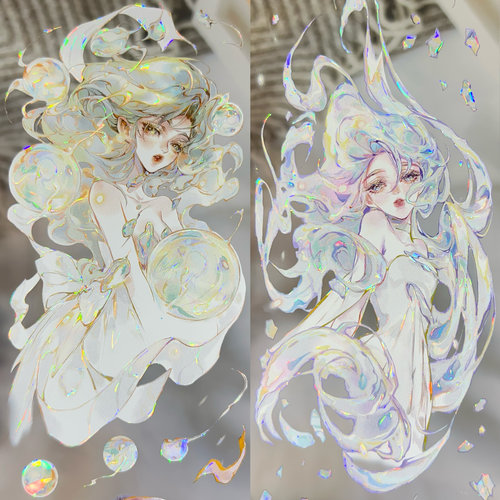 Dailylife分装手账胶带消散闪烁临界永恒伊里斯星环安全词人物