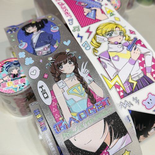 Just分装模切贴纸卷黎明使者熵减方程式星轨变奏人物女流麻咕卡