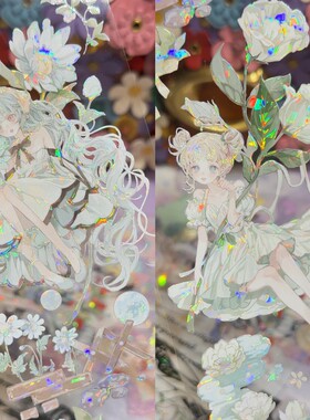 StudioVI分装胶带山荷叶呀花期如约月光小夜曲飞鸟繁花的诗篇