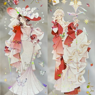 第九航道分装交代落幕.万象生人物女豫太太流麻咕卡贴纸手账