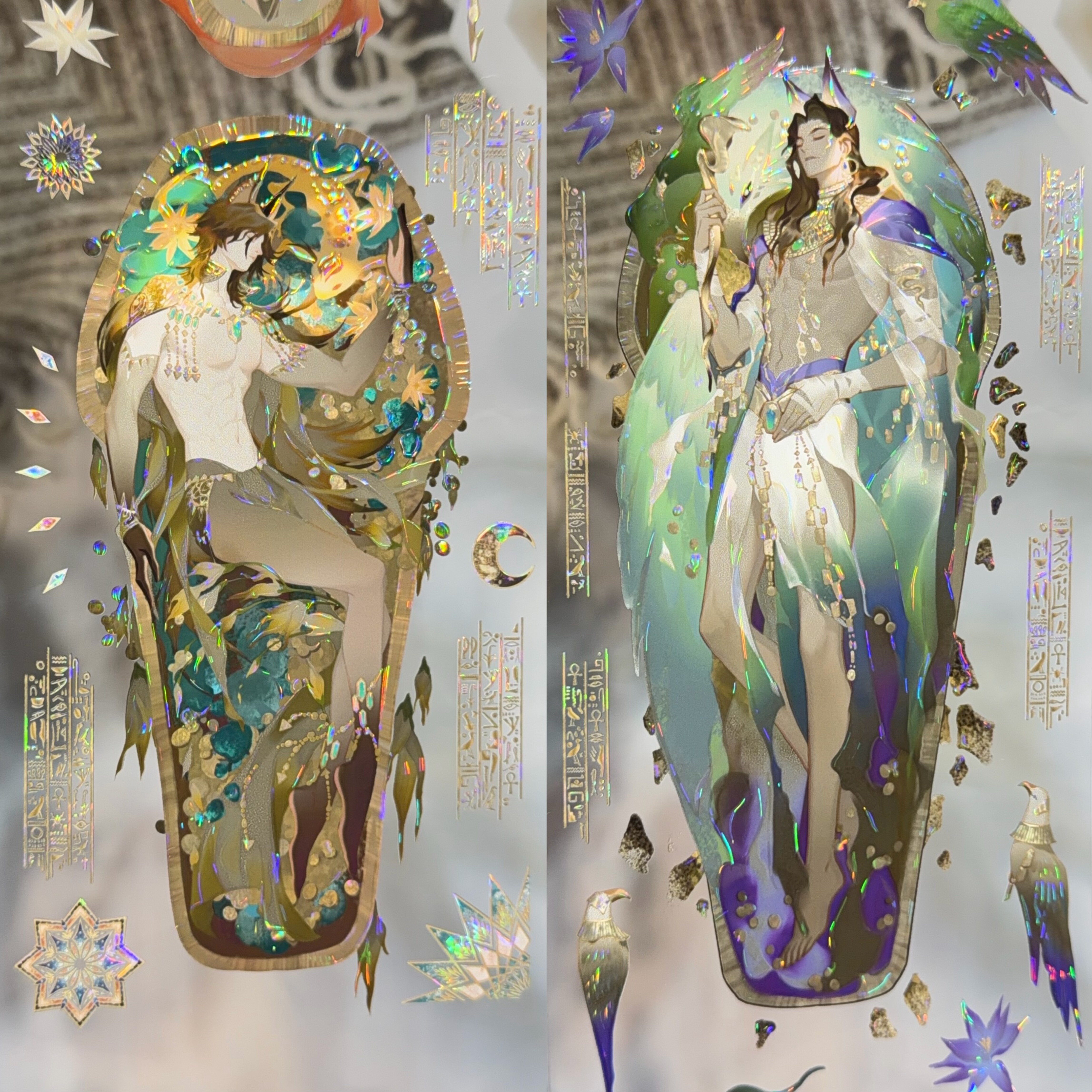 李富贵分装手账胶带九州记5.0千绘罗绮沙与星之约人物炼妖流麻