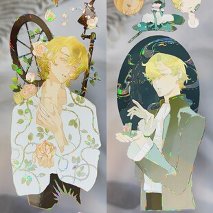 手账胶带镜之彼端浮世谜町男孩子酷帅东野川流麻咕卡 Shine分装