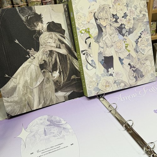 冰川研究所收纳册常规版大A4尺寸手账胶带收纳壳豫太原创人物系列