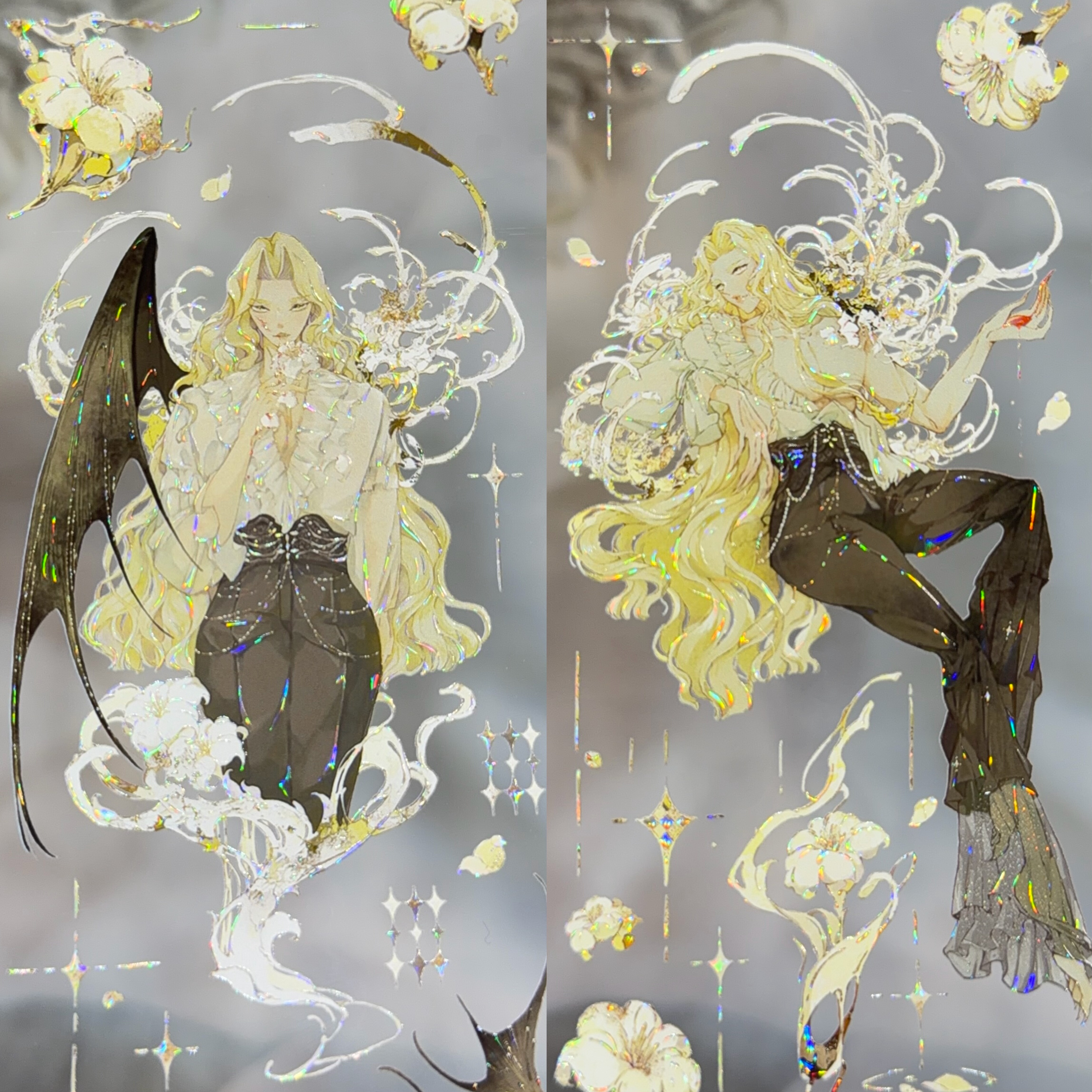 魔法堂分装手账胶带汐月浆果园莫西里弥撒狂欢日流麻咕卡背卡拼贴