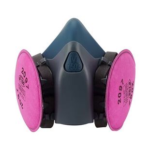 防尘面罩7502配2097防灰尘颗粒物工业有机蒸气油烟电焊煤矿面具