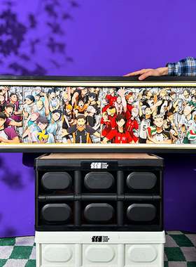 排球少年超大全家福3d立体画动漫乌野周边手工装饰画生日礼物挂画