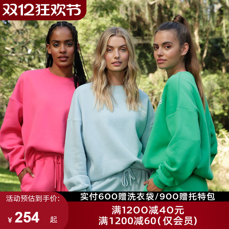 LORNAJANE圆领宽松套头卫衣套装