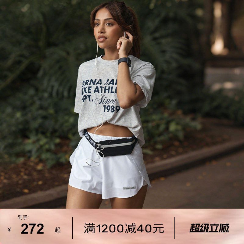 速干短裤跑步LornaJane运动健身服LIGHTSPEED健身网球瑜伽训练女 - 实物图