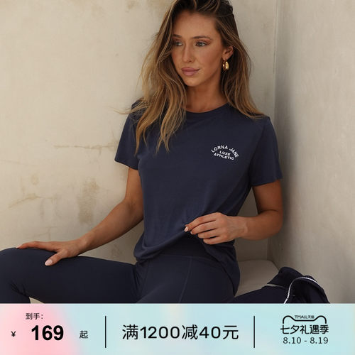 LJ运动瑜伽t恤短袖长袖上衣罩衫