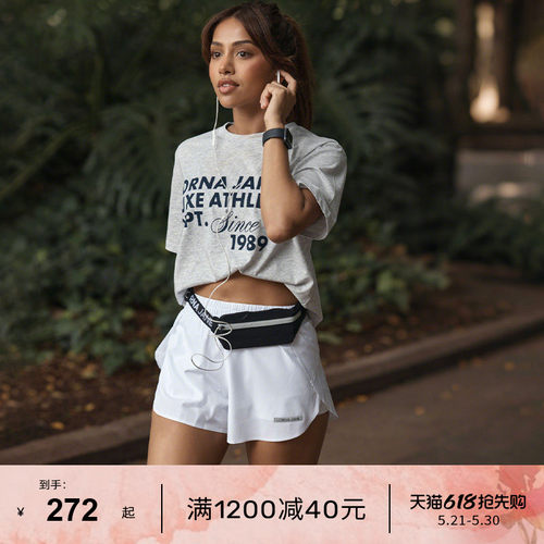 lornajane运动短裤双层打底裤女