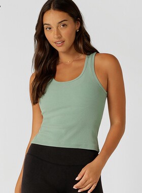 LornaJane运动背心上衣罩衫训练服无袖SCOOP瑜伽健身普拉提女LJ