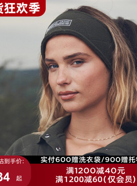秋冬绒LornaJane女士运动发带头巾FLEEC跑步网球马拉松健身瑜伽女