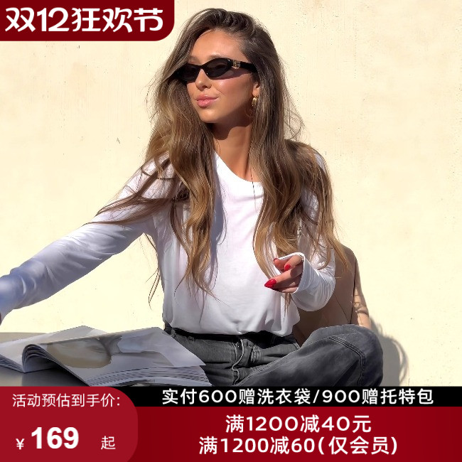 LJ运动瑜伽t恤短袖长袖上衣罩衫