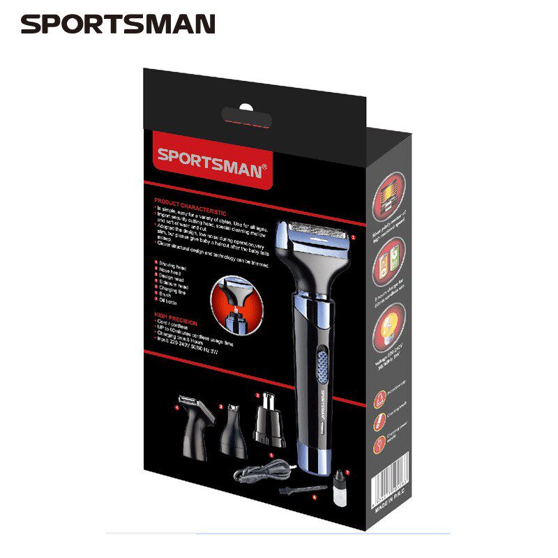 전기 수염 스타일러 면도기 면도기 수염 트리밍 도구 수염 스타일링 구레나룻 면도 코 헤어 트리머