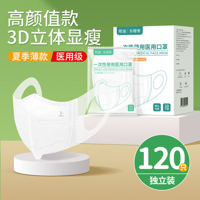 高颜值款医用3d立体口罩显瘦