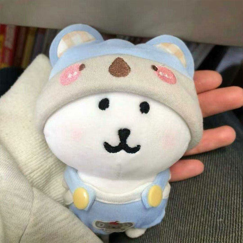 10cm13cm自嘲熊可爱娃衣玩偶棉花娃娃正常体海星体衣服公仔背带裤,模玩/动漫/周边/娃圈三坑/桌游,棉花娃娃/毛绒玩具娃衣,淘宝优惠券,粉丝福利购,淘宝优惠卷