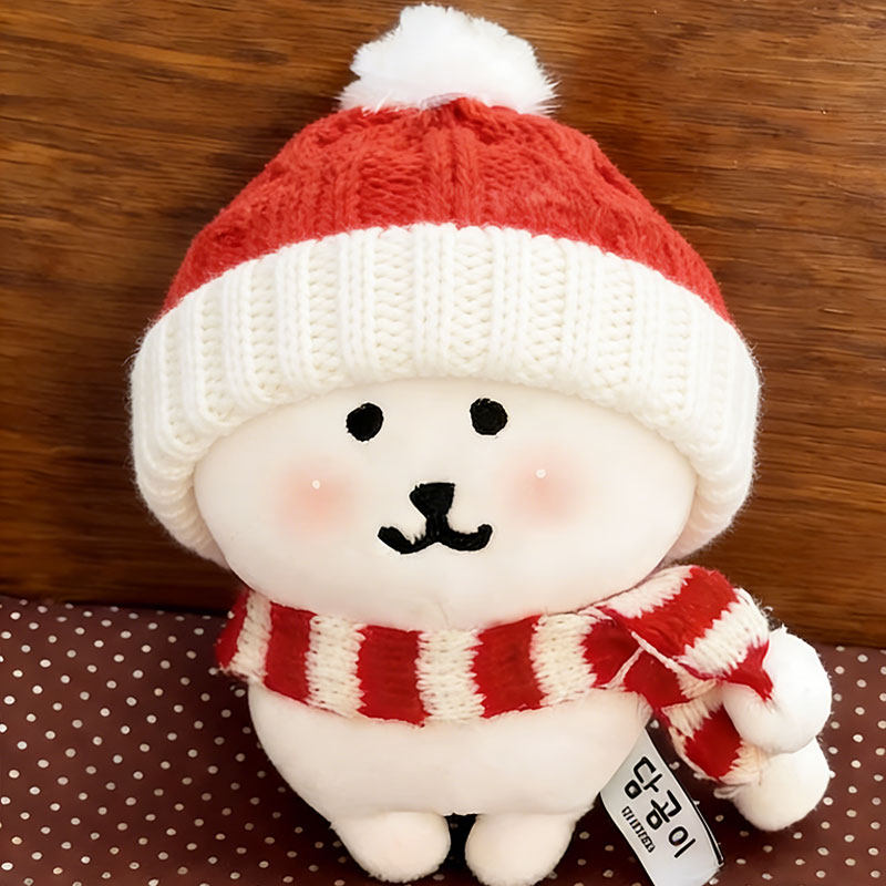 13cm自嘲熊娃衣新年帽子围巾娃衣10cm棉花娃娃正常体海星冬季衣服,模玩/动漫/周边/娃圈三坑/桌游,潮玩娃衣,淘宝优惠券,粉丝福利购,淘宝优惠卷