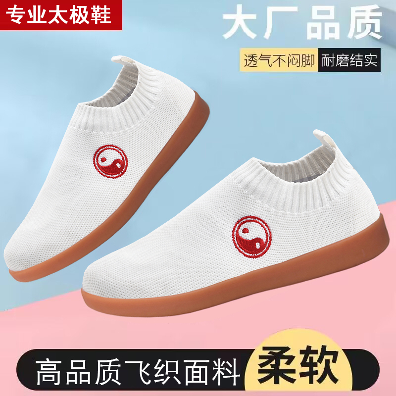 陈家沟太极鞋官方旗舰店男女同款牛筋底太极拳武术专用鞋透气软面