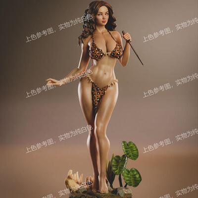 洞穴女人3D打印模型STL图纸模型素材白模{自动发货}