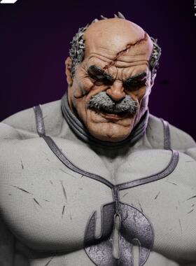 无敌少侠 征服者3D打印模型STL图纸模型素材白模{自动发货}