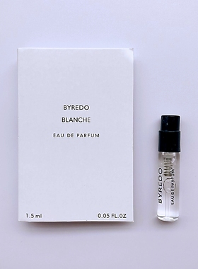 Blanche法国原装大牌正品女士浓香EDP中样Q版白色浪漫香水小样