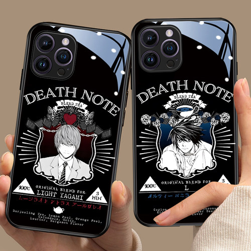 死亡笔记苹果玻璃手机壳