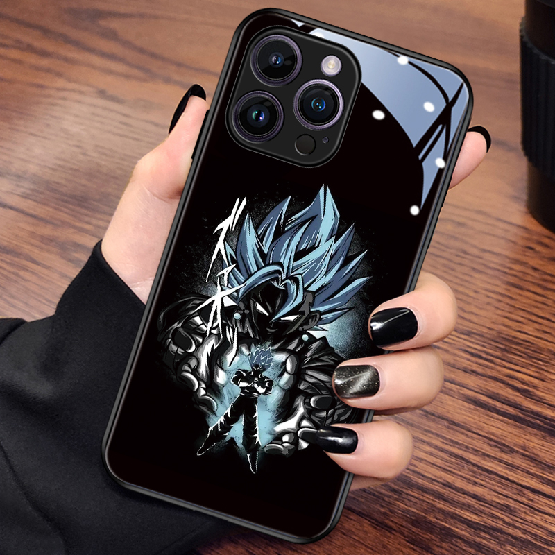 七龙珠悟空苹果钢化玻璃手机壳