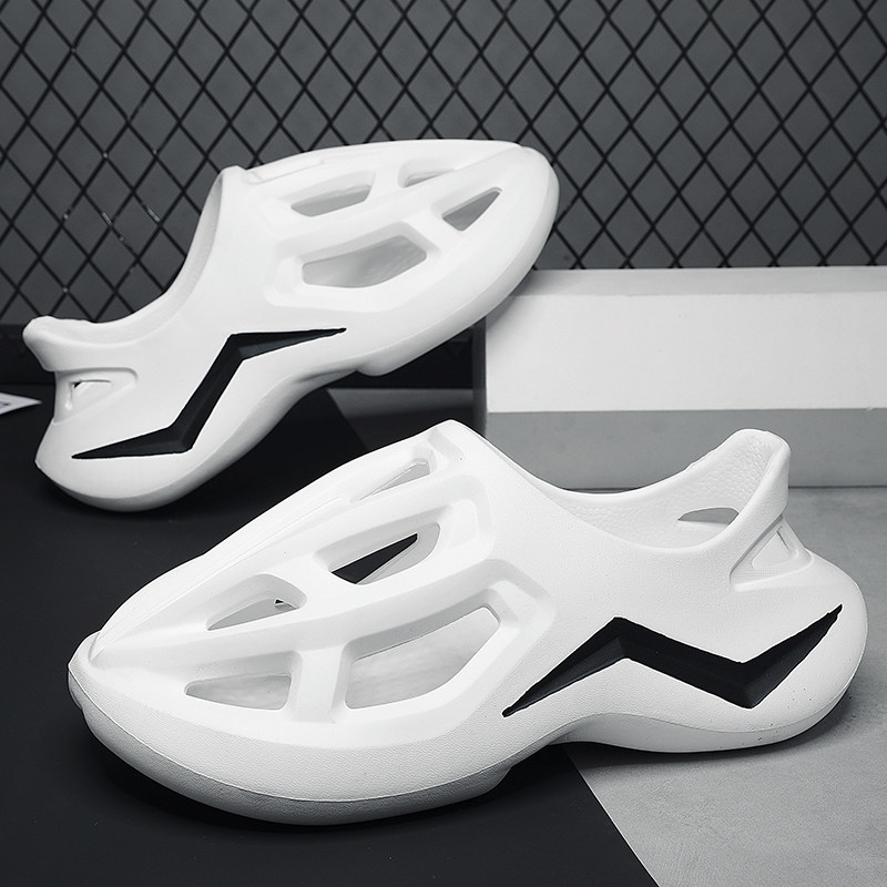 COCONUT CAVE SHOES: MENS NON-SLIP ANTI-ODOR -LIKE SOFT-SOLED SLIPPERS BEACH WADING SANDALS WEARING NON-SLIP AND ANTI-ODOR-LIKE FEELING IN SUMMER