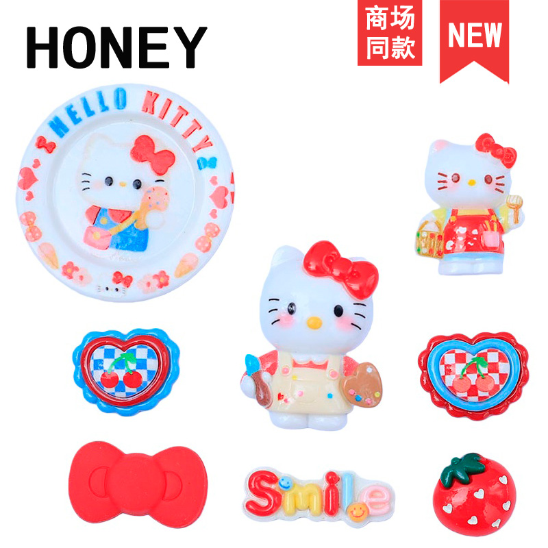 卡通diy洞洞鞋配饰高级感可拆卸鞋扣配件kk系列鞋花装饰适配Crocs