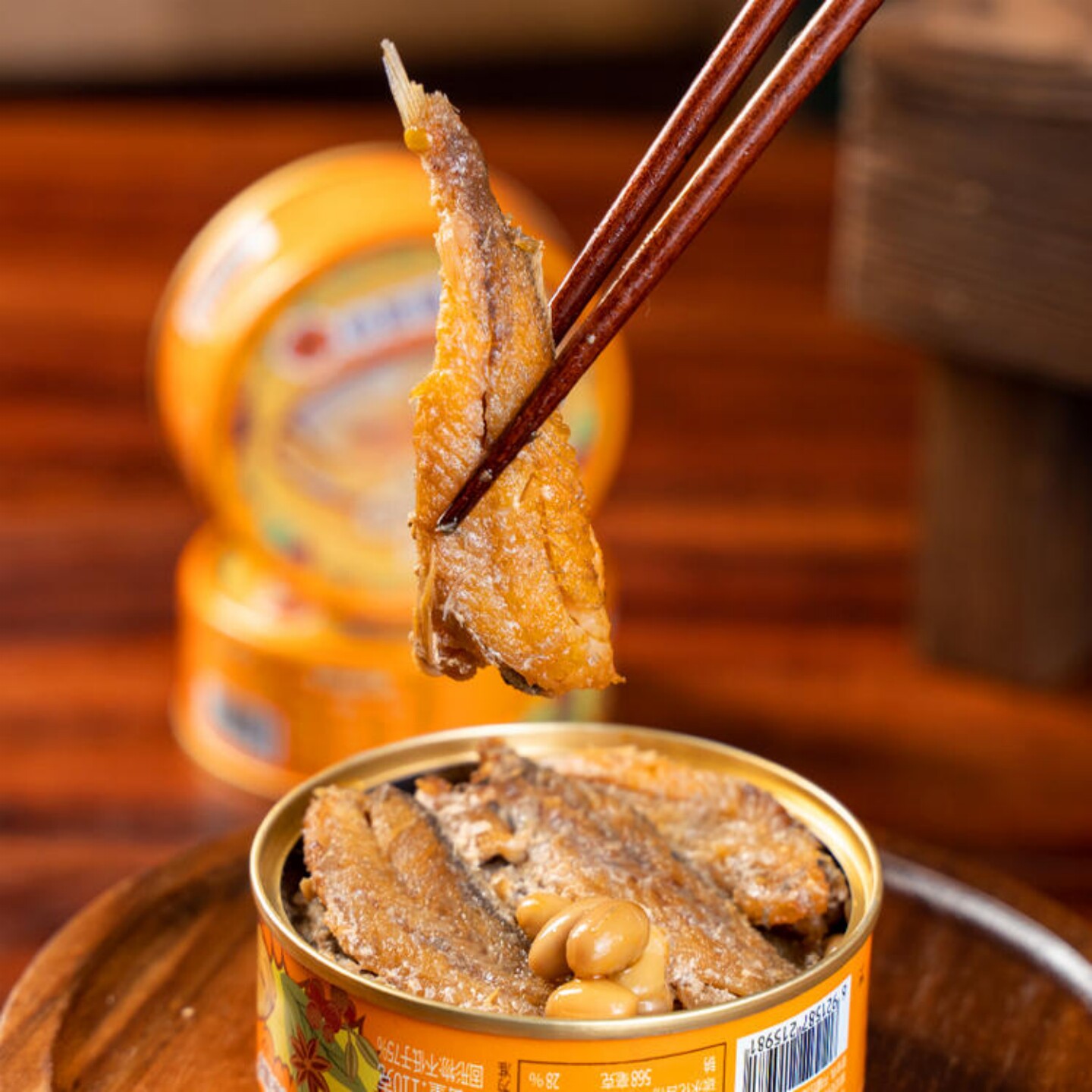 林家铺子香酥香辣黄花鱼罐头