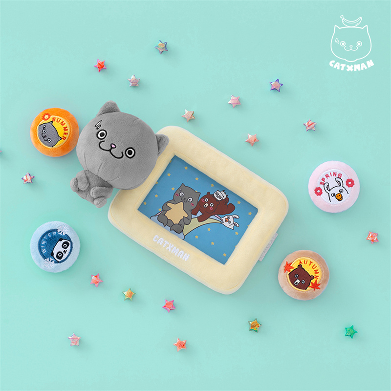 CATXMAN周柏豪猫星侠毛绒相框套