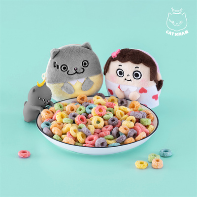 CATXMAN周柏豪卡通零钱小包一套