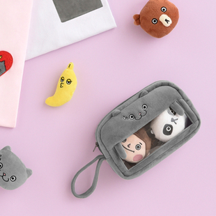 CASE CATXMAN 学生笔袋文具饰品毛绒收纳包 MAKE 周柏豪 PLUSH