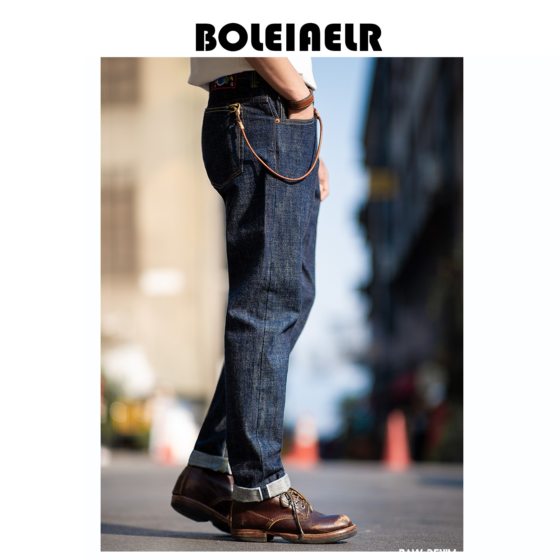 boleiaelr复刻501已牛仔长裤